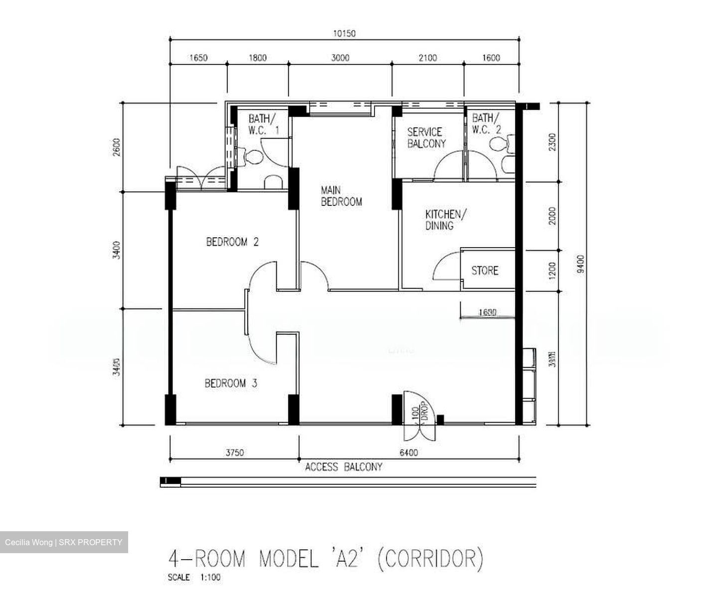 Blk 743 Woodlands Circle (Woodlands), HDB 4 Rooms #539398211